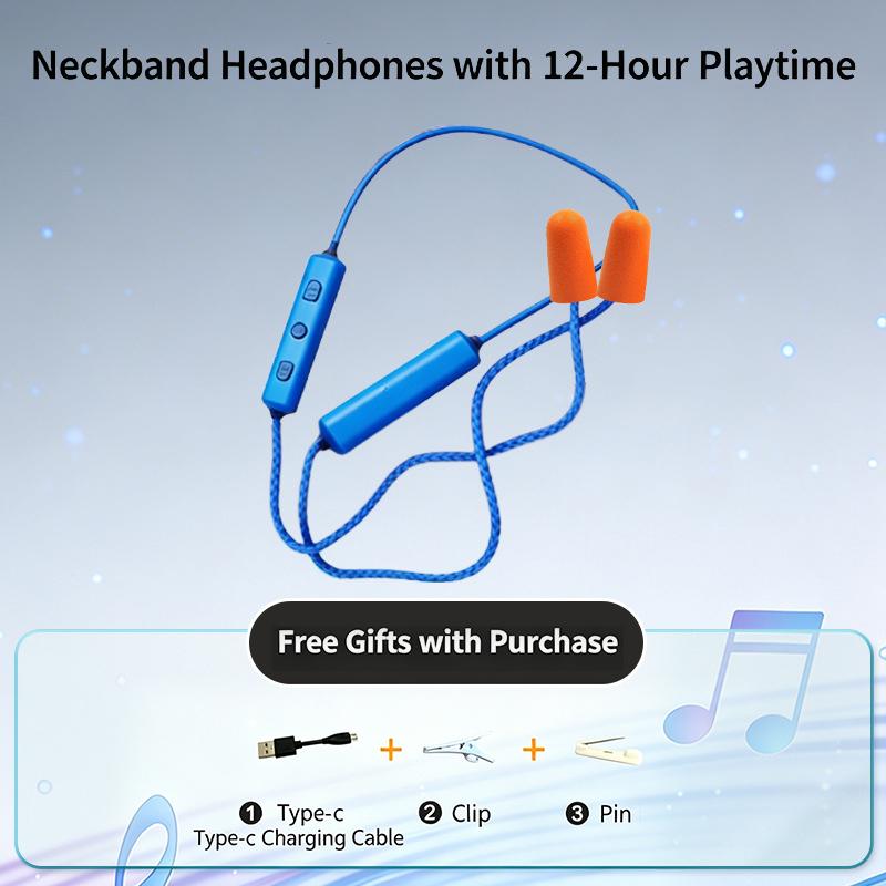 1,2M Ohrstöpsel Bluetooth-Headset für die Arbeit Geräuschunterdrückung Gehörschutz Baustellen Produktionslinien Lärmige Orte
