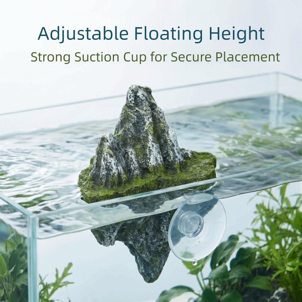 Handmade Aquarium Floating Rocks Realistic Rockery Landscaping Stone Desktop