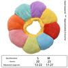 Flower Shaped Soft Plush Pet Recovery Collar Adjustable For Post Surgery Cats Small Dogs