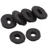12Pcs/Set Motorcycle Body Side Cover Black Rubber Grommet Fairing Washer Bolts Fixed Rubber Ring Motorcycle Exterior Accessories