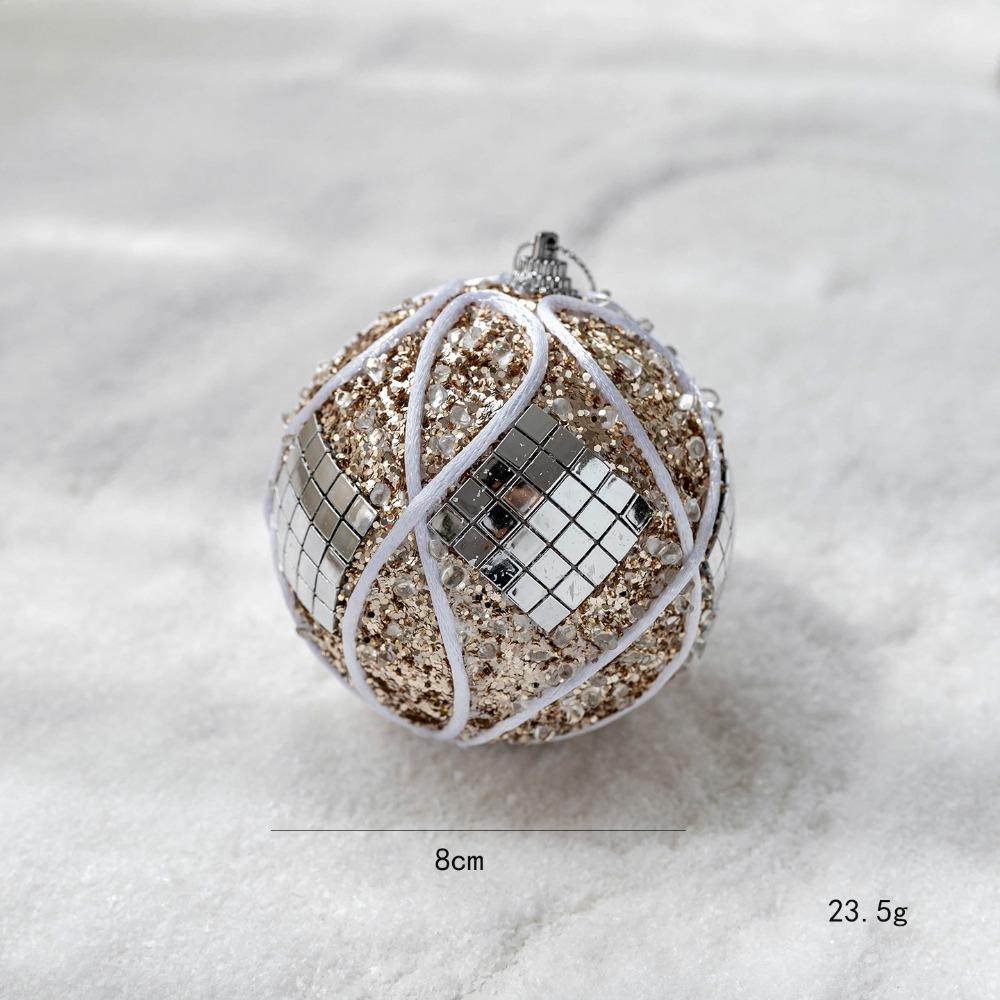 Foams Christmas Decor 8cm Christmas Tree Pendant hanging ornaments  Christmas Party Supplies