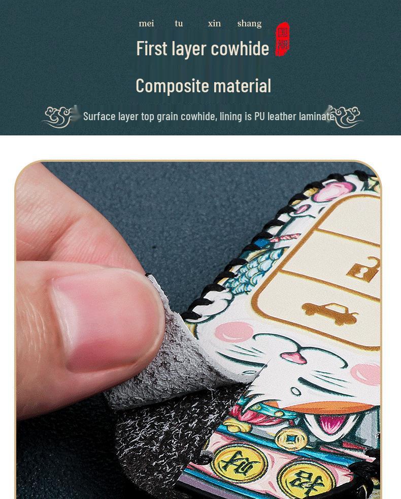 Cadillac Key Case for CT6, XT4, XT5, XT6, XTS, CT4, CT5, ATS-L - Snap-On Shell