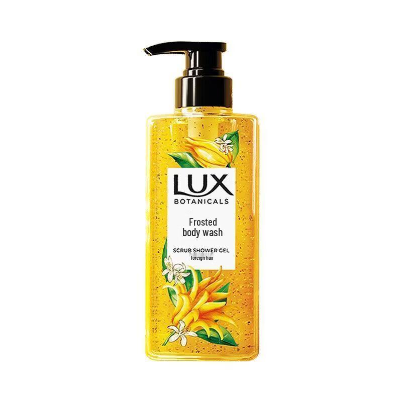 LUX Plant Extract Bergamot Exfoliating Body Wash