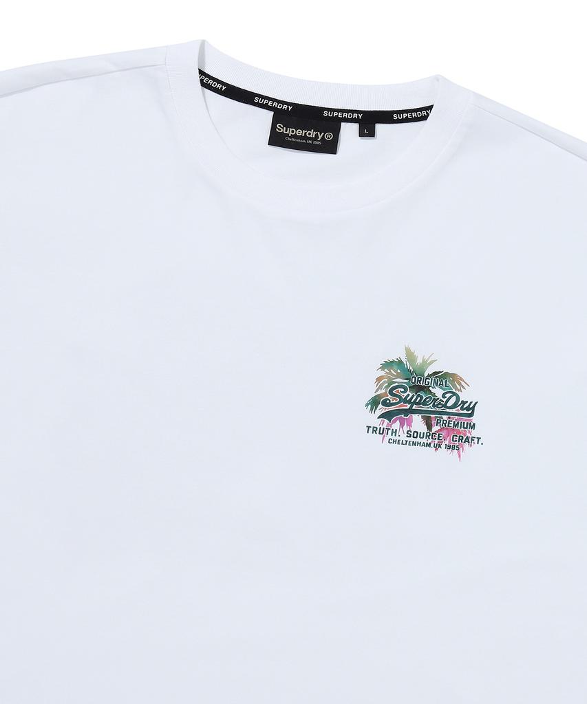 Syupeodeulai Original Palm Tree T-Shirt White