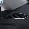 Black Brushed Car Air AC Outlet / Glove Storage Box / Lights Control Panel Accessories Cover Trim For Haval F7 F7X 2018 -