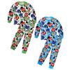 New Speedy Sound Kids' Digital Print Long-Sleeve Pajama Set + Pants