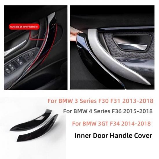 

Inner Trim Door Pull Handle Trim Cover For BMW F30 F34 F36 F35 F31 F80 2013-2018