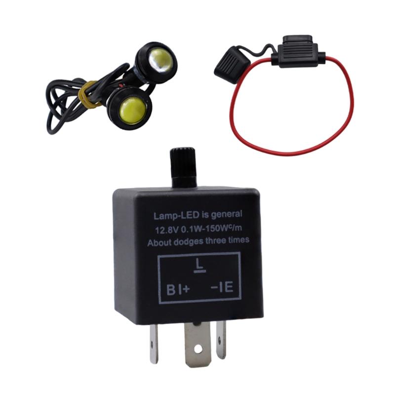 UTV ATV SXS Straatlegale Kit met Schakelaar Richtingaanwijzer Licht Toeter Gevaarsschakelaar Relaiszekering Lijn LED Verlichting