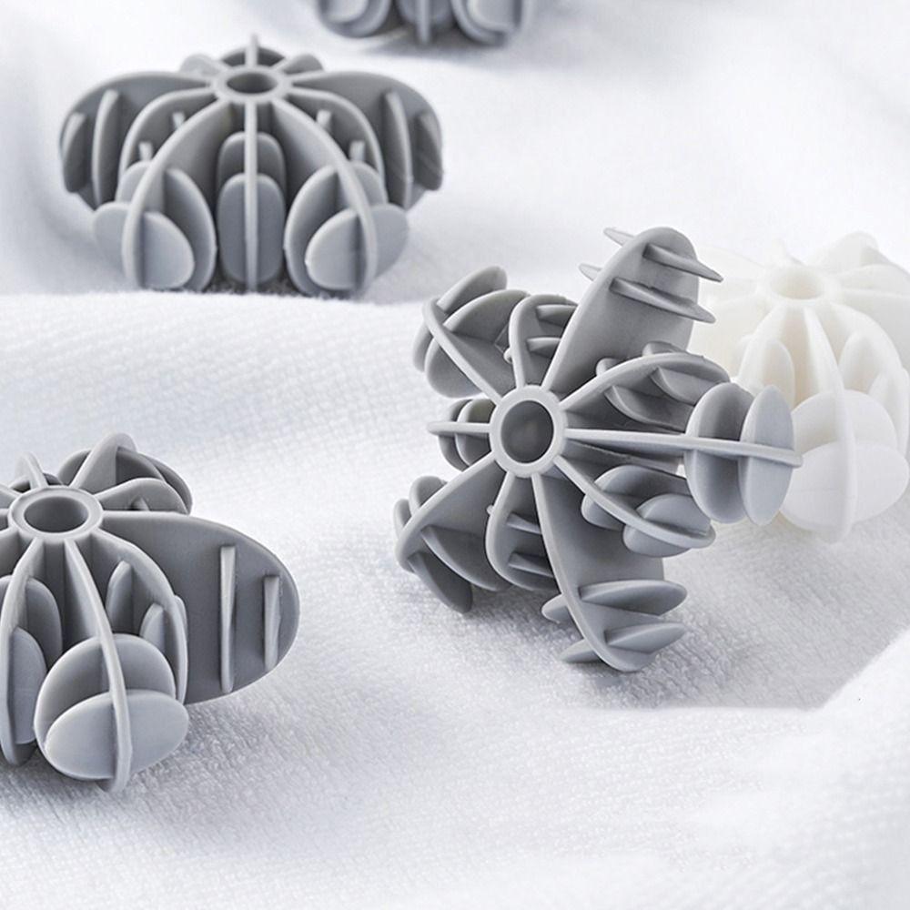 1PC Clothes Stain Removal Laundry Balls Reusable Prevent Winding Wash Ball Decontamination Silicone Laundry Products