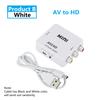HD 1080P HDMI-compatible To RCA AV Composite Adapter Converter AV2HDMI AV2HDMI Audio Video Cable CVBS AV Adapter With USB Cable