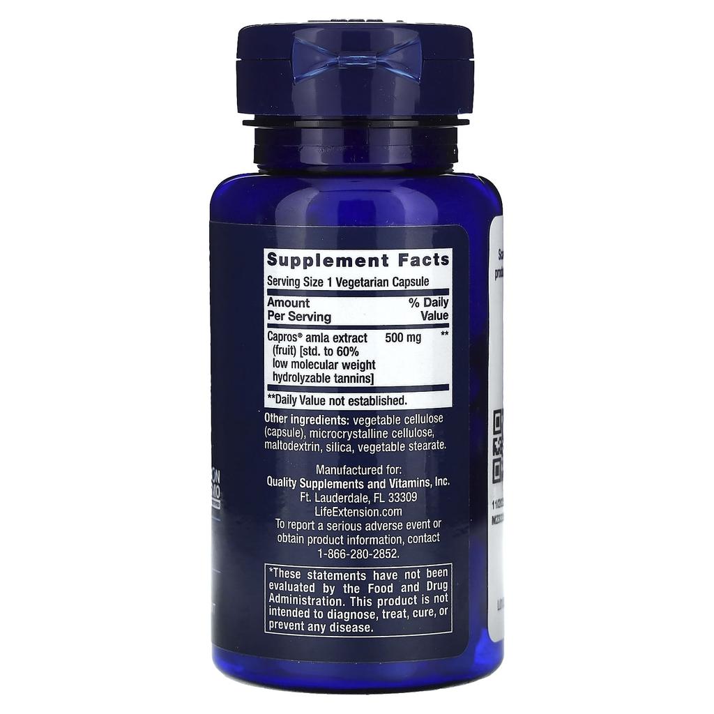 Advanced Lipid Control, 60 Veggie Capsules (500Mg per Capsule)