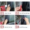 Car Door   Strip, Type B Rubber Door  , Self-Adhesive  Ing Stickers, Sound Insulation, Automotive Weatherstrip for Car Door