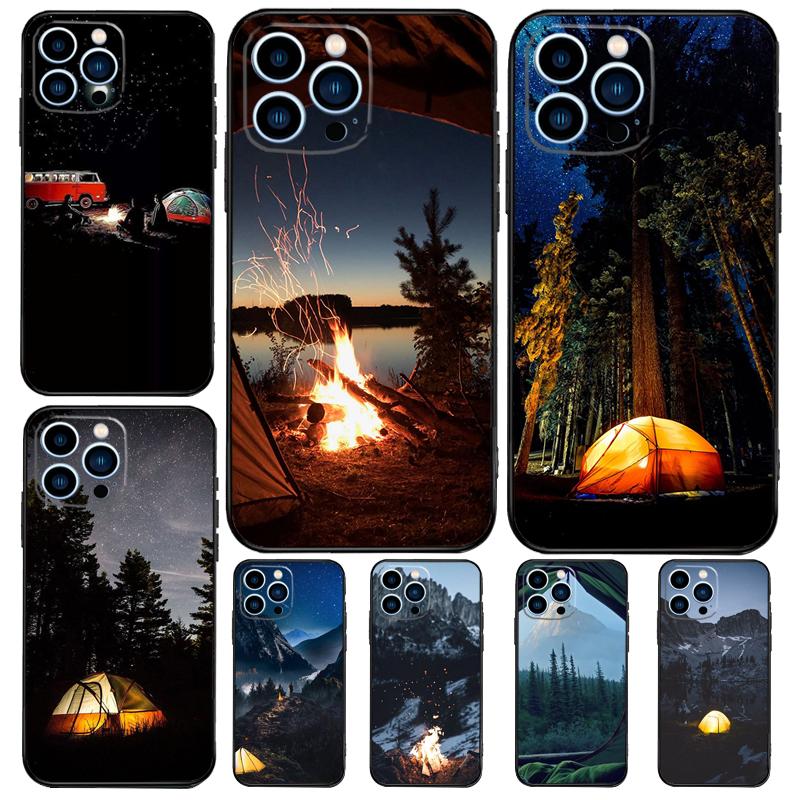 Camping Nature Mountain Case For OnePlus 13T 10T 8T 10R 12R 13R 15R 11 12 13 15 Nord CE 5 2 3 4 Lite N20 N30 Cover