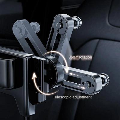 Retractable and Adjustable Car Phone Bracket Rotating Extension Rod Rack Accessories (For Screen)