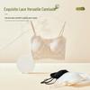 Women's Summer Lace Bandeau Bra: Versatile Anti-Exposure Bustier & Inner Layer Camisole