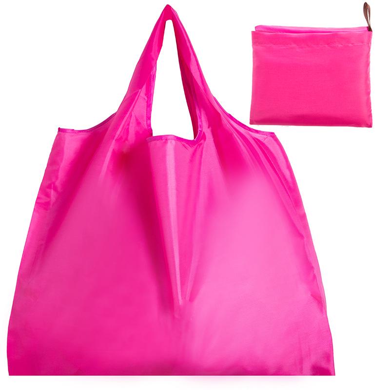 Large 210D Oxford Cloth Folding Tote - Portable, Durable Shopping & Storage Bag