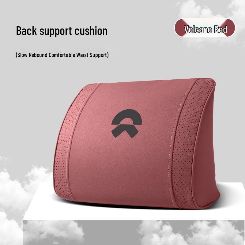 Nio ET5/ES6/ES8/EC6/ES7 Compatible Neck & Lumbar Support Pillow for All-Season Car Seat Comfort