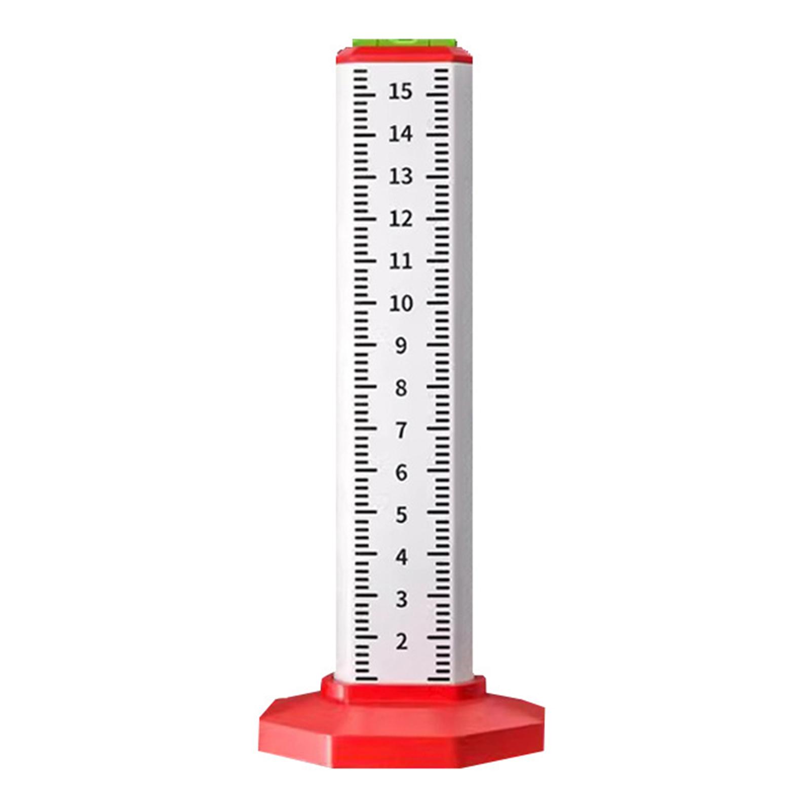

Floor Tile Height Ruler Ceiling Leveling Ruler Special Tool For Laying Floor Tile Alloy Double Sided Horizontals Elevation-Ruler