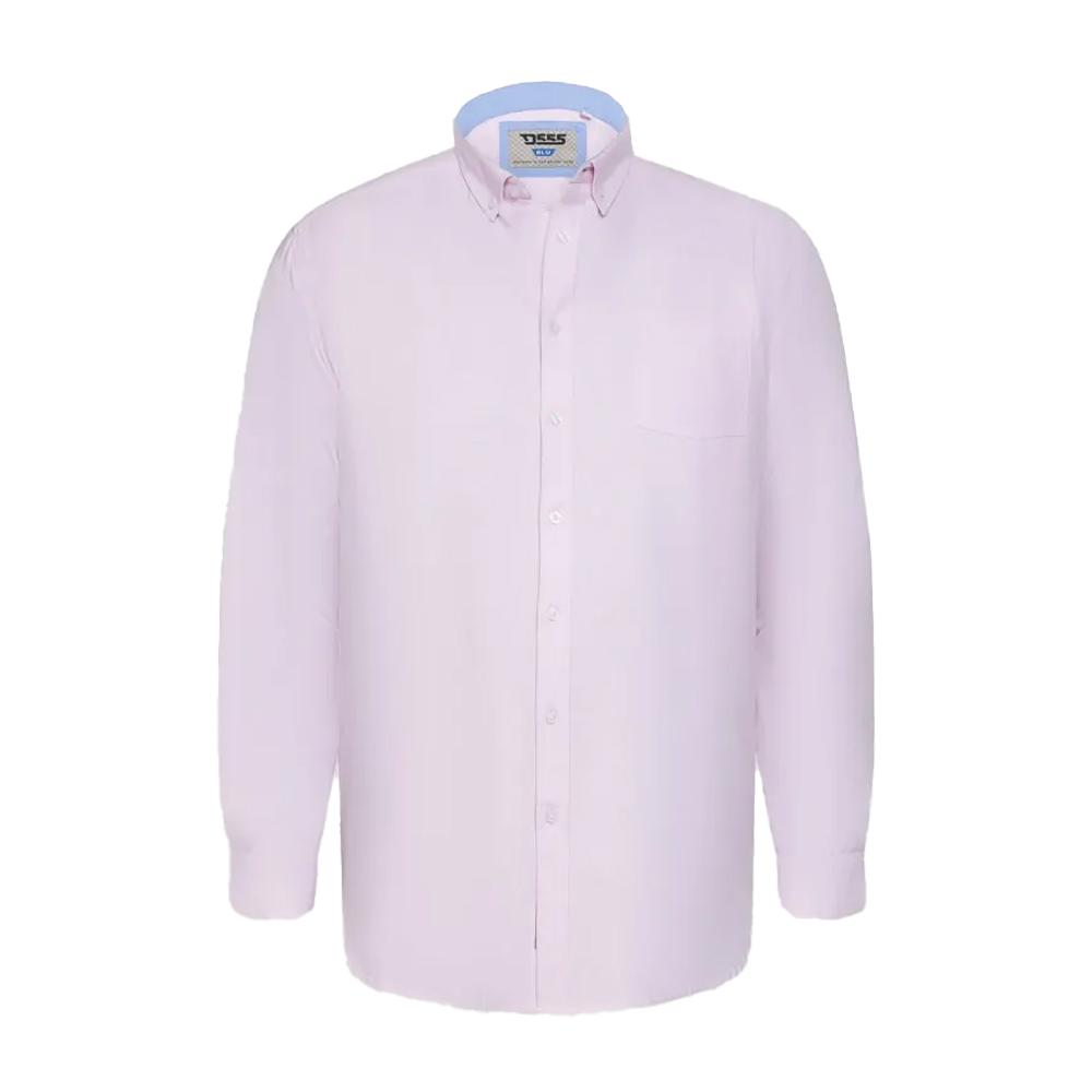 Duke Mens D555 Richard Oxford Kingsize Tall Long-Sleeved Shirt