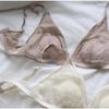 Delicate Sheer Lace Bra with Adjustable Thin Straps