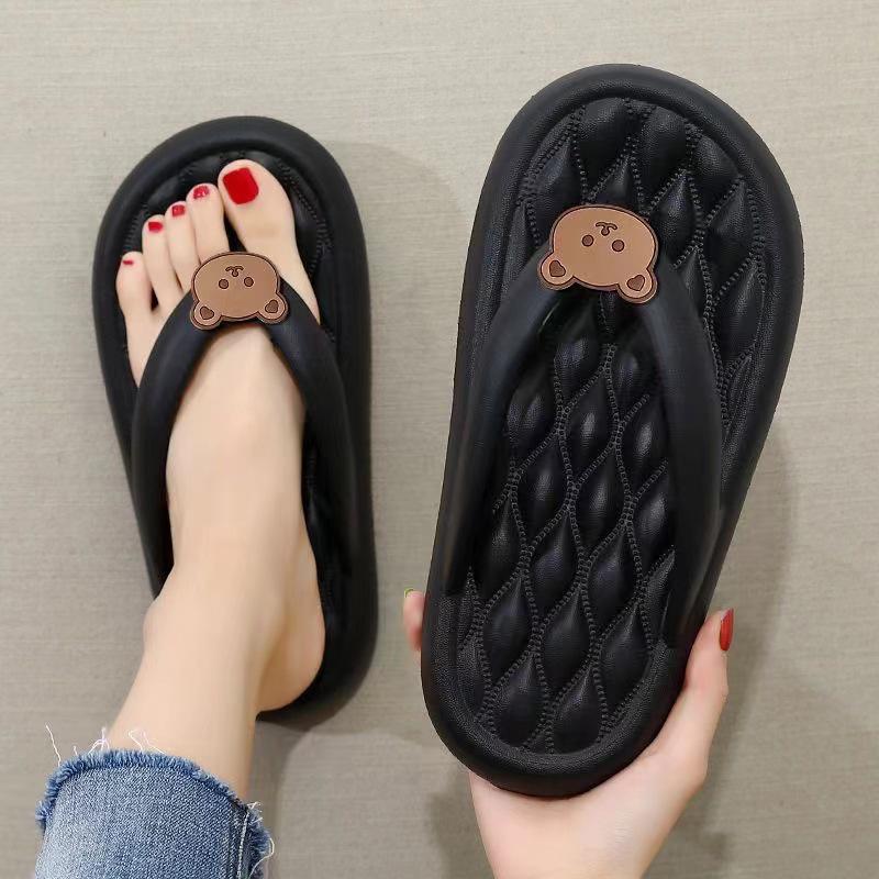 Καλοκαίρι 2024 Γυναικείες Χαριτωμένες Αρκουδάκι Μαλακής Σόλας Αντιολισθητικές Σαγιονάρες Παραλίας