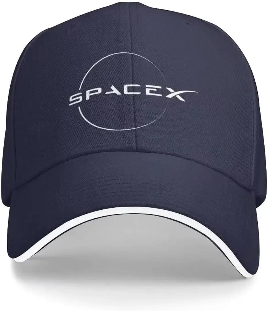 SpaceX Hat Unisex Women Hat Space Fashion Baseball Cap Adjustable Athletic Baseball Hats
