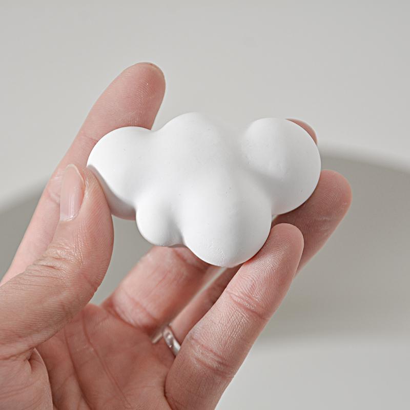 3D White Plaster Nail Art Props & Ornaments for Still Life Photography