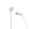 JBL TUNE125BT Wireless Bluetooth Earphones Multi-Point Support In-line Remote USB Type-C Charging White Magnet Included