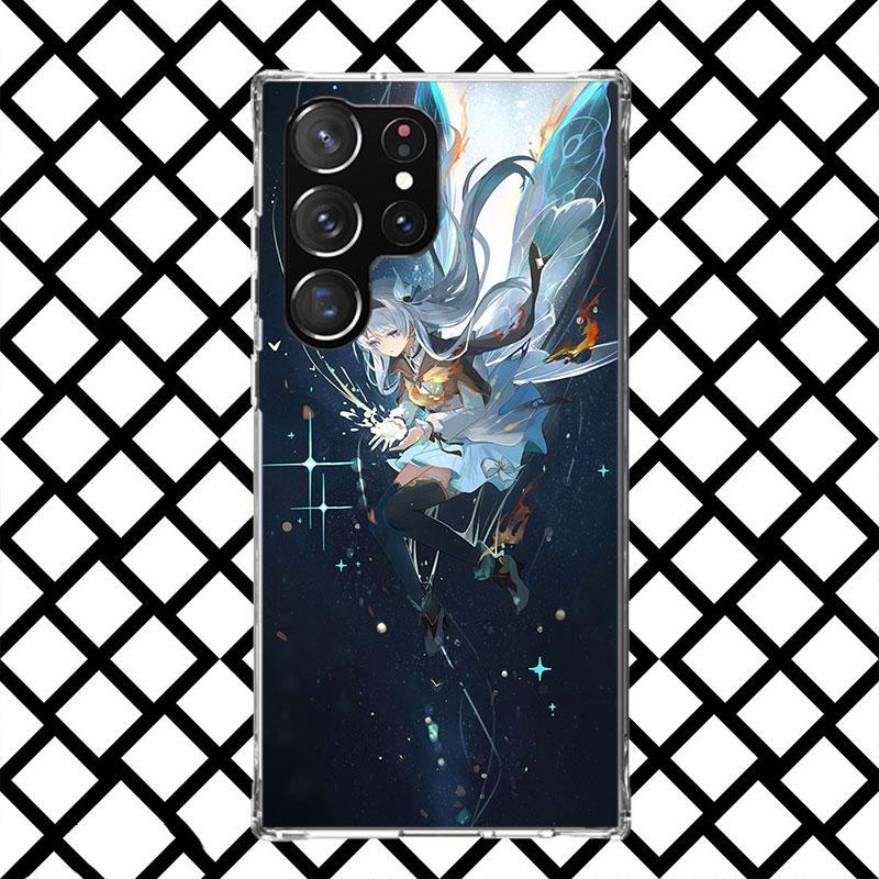 

Чехол для телефона Honkai Star Rail Firefly для Samsung Galaxy S26 S25 Edge S24 S23 Ultra S22 Plus S21 FE S20 + Мягкий чехол с принтом Fundas Samsung S25
