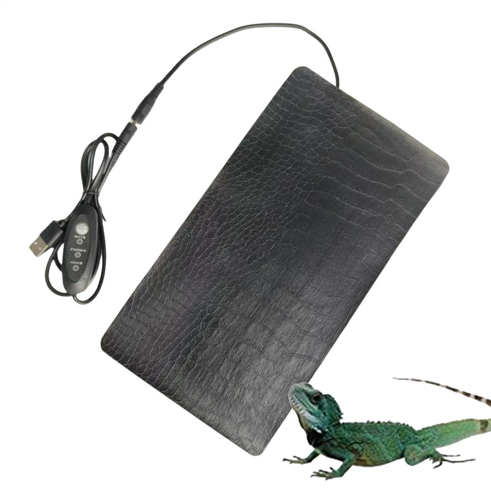 Heat Mat For Reptiles 3 Temperature Settings Terrarium Heater Heat Pad For Reptile Tank For Turtle Lizard Frogs Snake Hermit