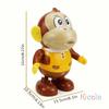 Kids Interactive Dancing Monkey Toy Funny Swing Animal Doll Electric Toy Infant Early Educational Toys For Toddler