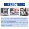 Jakehoe Dishwasher effervescent tablets Multi-purpose cleaning dishwasher decontamination and grease removal cleaning tablets