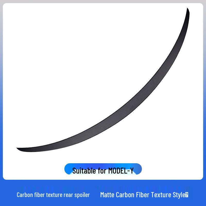 Tesla Model 3/Y High-Performance Carbon Fiber Rear Spoiler