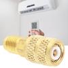 R410A A/C 1/4inch Male SAE to 5/16inch Female SAE Adapter HVAC Hose Connector R410A HVAC Adapter R410A Air Conditioner Adapter
