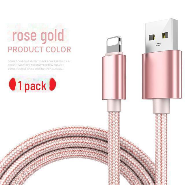 Kompatibles Schnellladekabel für iPhone 6s, 7Plus, 8, X, XS, 11 und iPad