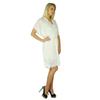 Bimba Women Cotton Kaftan With Pom Pom Tassels Short Caftan Beach Coverup