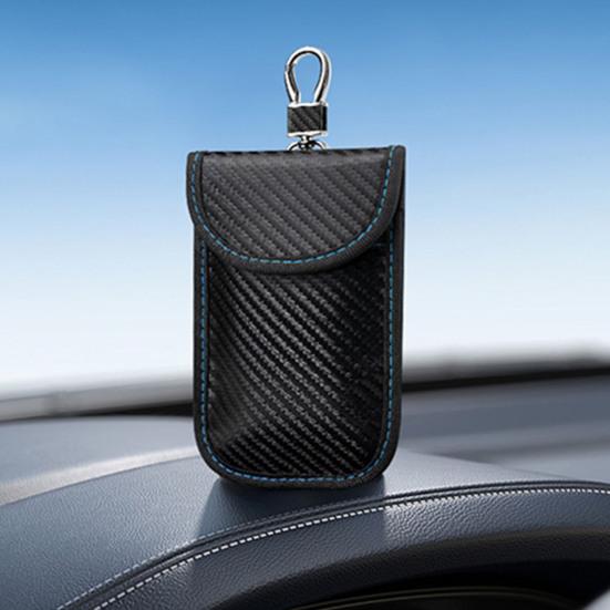 Přenosná Faradayova taška Organizér na uložení klíčů od auta Odolný proti opotřebení Proti krádeži Blokování signálu RFID klíč