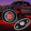 4/8 stk Universell 9LED Rock Light Flood Beam LED-lys 4x4 For Jeep Wrangler Off-Road Under Hjullys Led Neonlys