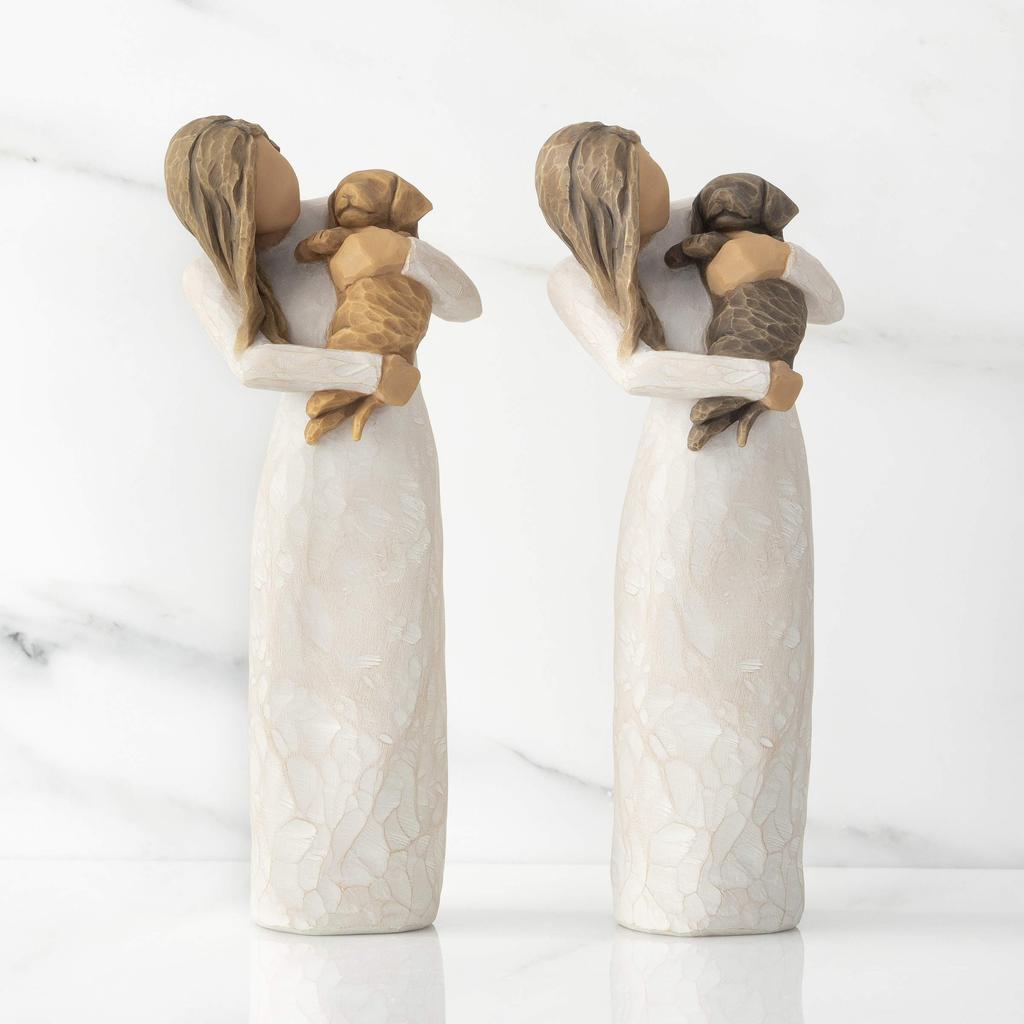 Willow Tree Adorable You (Golden Dog) Hand-Painted Figurine