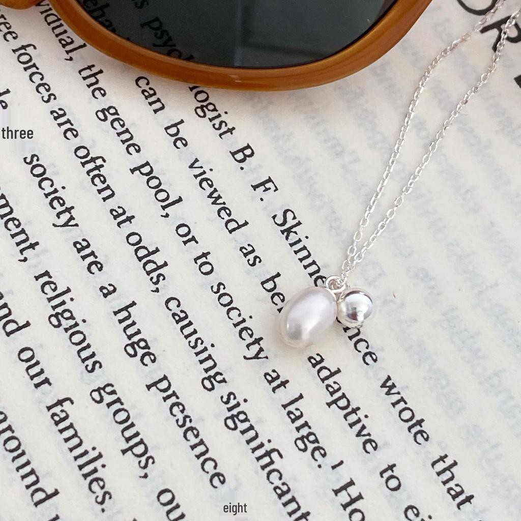 Chic Pearl Pendant Necklace - Women's Trendy Versatile Clavicle & Sweater Chain