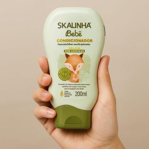 Skalinha Bebe Scalinha Bebe Baby Hair Conditioner, Sage Herb, for Curly Hair, 200ml