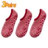 1/3 Paar Winter Korallenfleece Socken Indoor Rutschfest Kurzer Schaft Bootssocke Kältefest Zuhause Silikon Bodenstrümpfe Weiche Warme Socken