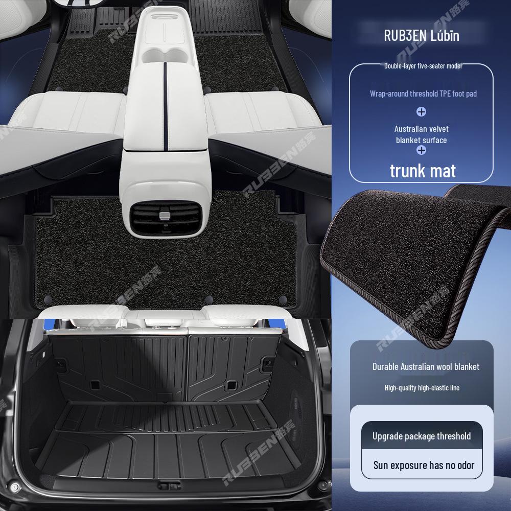 Lubin Provides Comprehensive Interior Modification Accessories for the Geely T1/Alfa T5, Such As Door Sills and TPE Floor Mats.