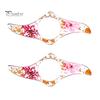 1Pc/2Pcs Book Page Holder Dried Flower Resin Thumb Ring Page Holder Flower Bookmark Reading Accessories for Book Lovers Readers