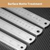 Stainless Steel 50cm Straight Ruler Car Mounted Defense Ruler Measurement Tool Multifunctional Straight Edges Ruler