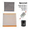 3-4pcs Filter Set For Cadillac SRX 3.0L 2009-2016/ 3.6 2013 2014 2015 Gas Fuel Engine Accessories Cabin A/C Air Oil Filter Parts