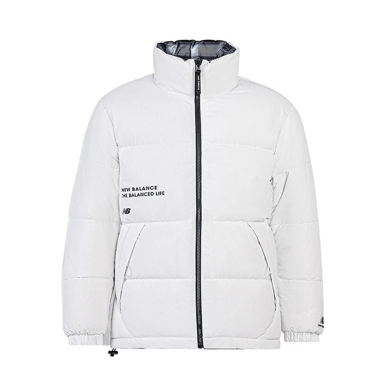 New Balance Windproof Down Jacket Asia Sizing White Unisex 5PC44273-IV S