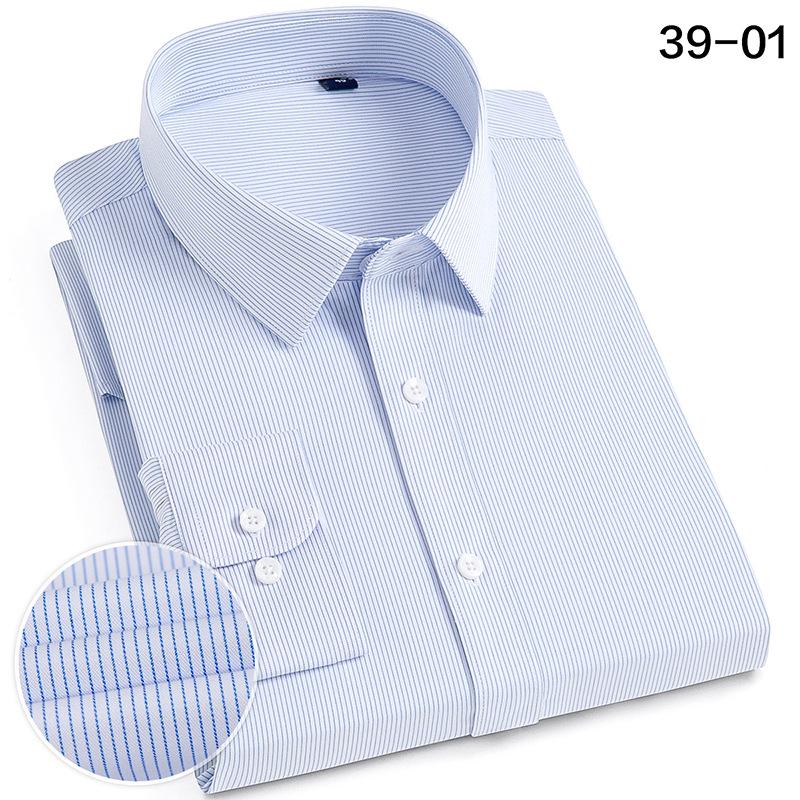 

Men s Luxury Bamboo Fiber Shirt - Breathable, Light, Wrinkle-Resistant for Work, Daily, or Wedding 44