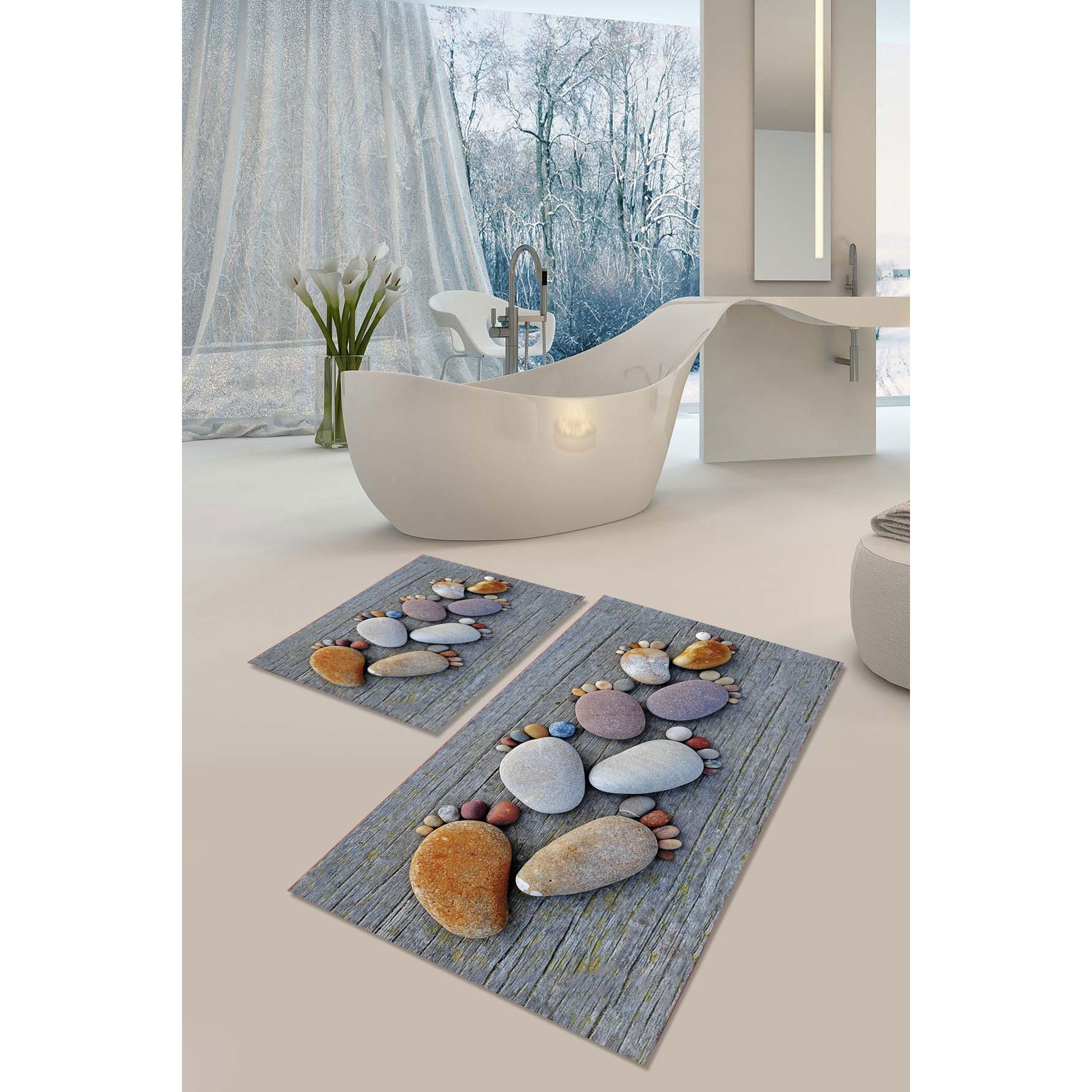 

FLQUE Набор декоративных ковриков для ванной с цифровой печатью