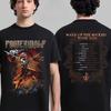 Powerwolf Wolf Supermoon 2026 Graphic Tee Power Metal Streetwear Casual Unisex Top For Fans